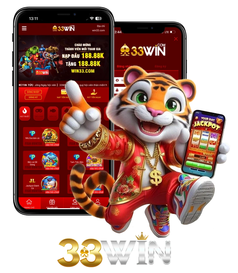 Hình minh họa ứng dụng 33Win trên thiết bị di động